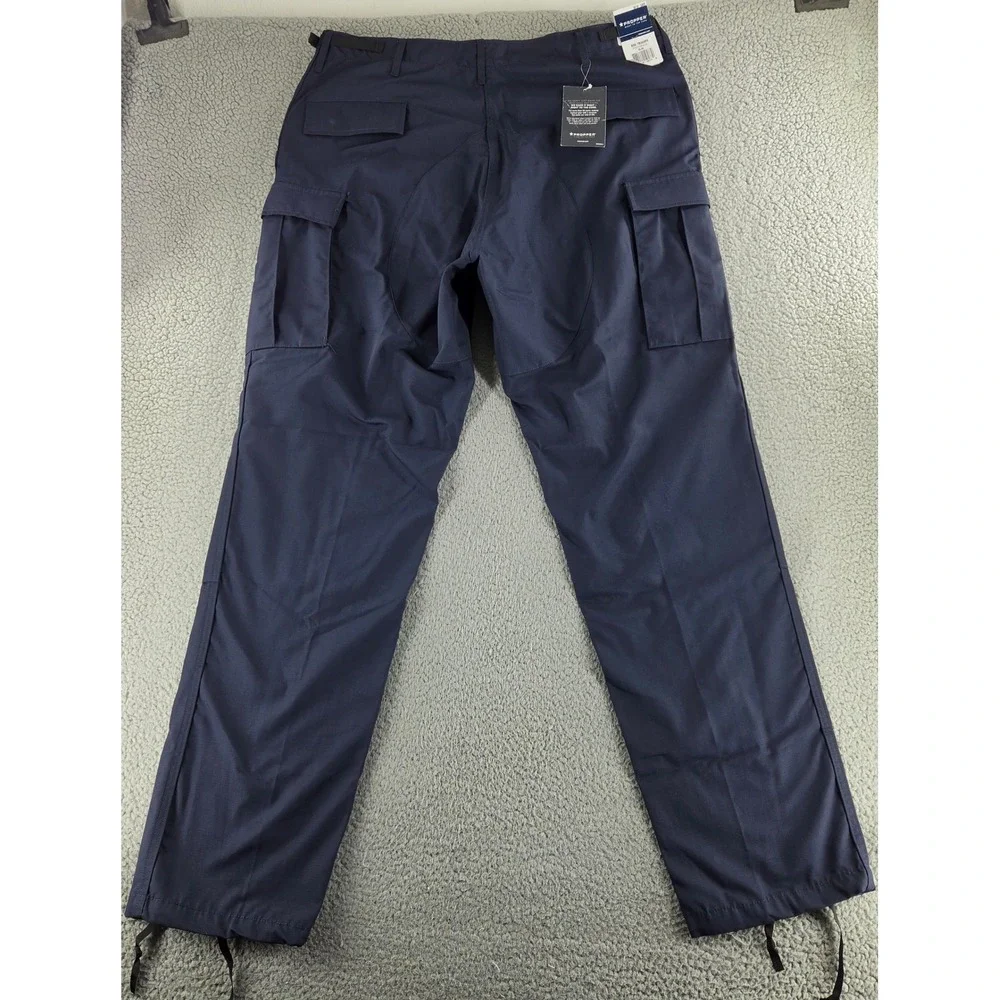 Propper BDU Trouser Mens XL Long Dark Navy Blue Ripstop Tactical Cargo Pant